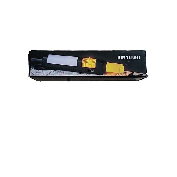 Claybrooke 4 In 1 Light - Lamp W/ Signal Wand, Torch, & Emergency Blinking Light - Picture 1 of 5